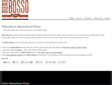 Tablet Screenshot of mamabosso.com